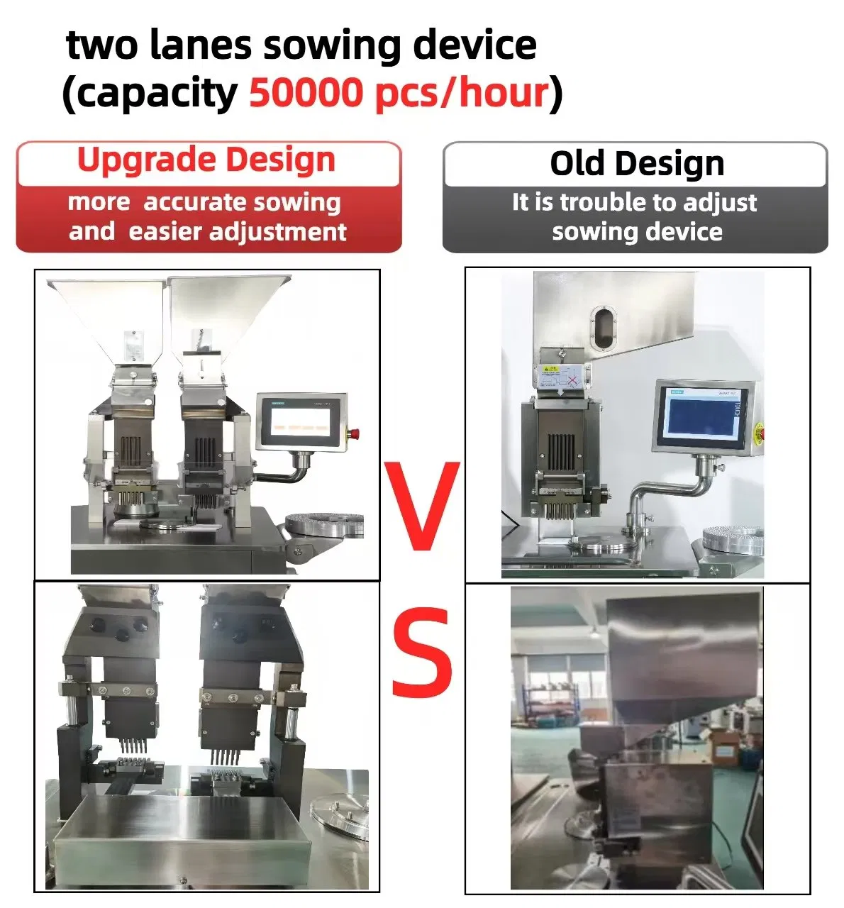 Pharmaceutical Medical Food Powder Pellet Liquid Double Sowing Semi Auto Capsule Filler Making Machinery Equipment Automatic Sealing Capsule Filling Machine