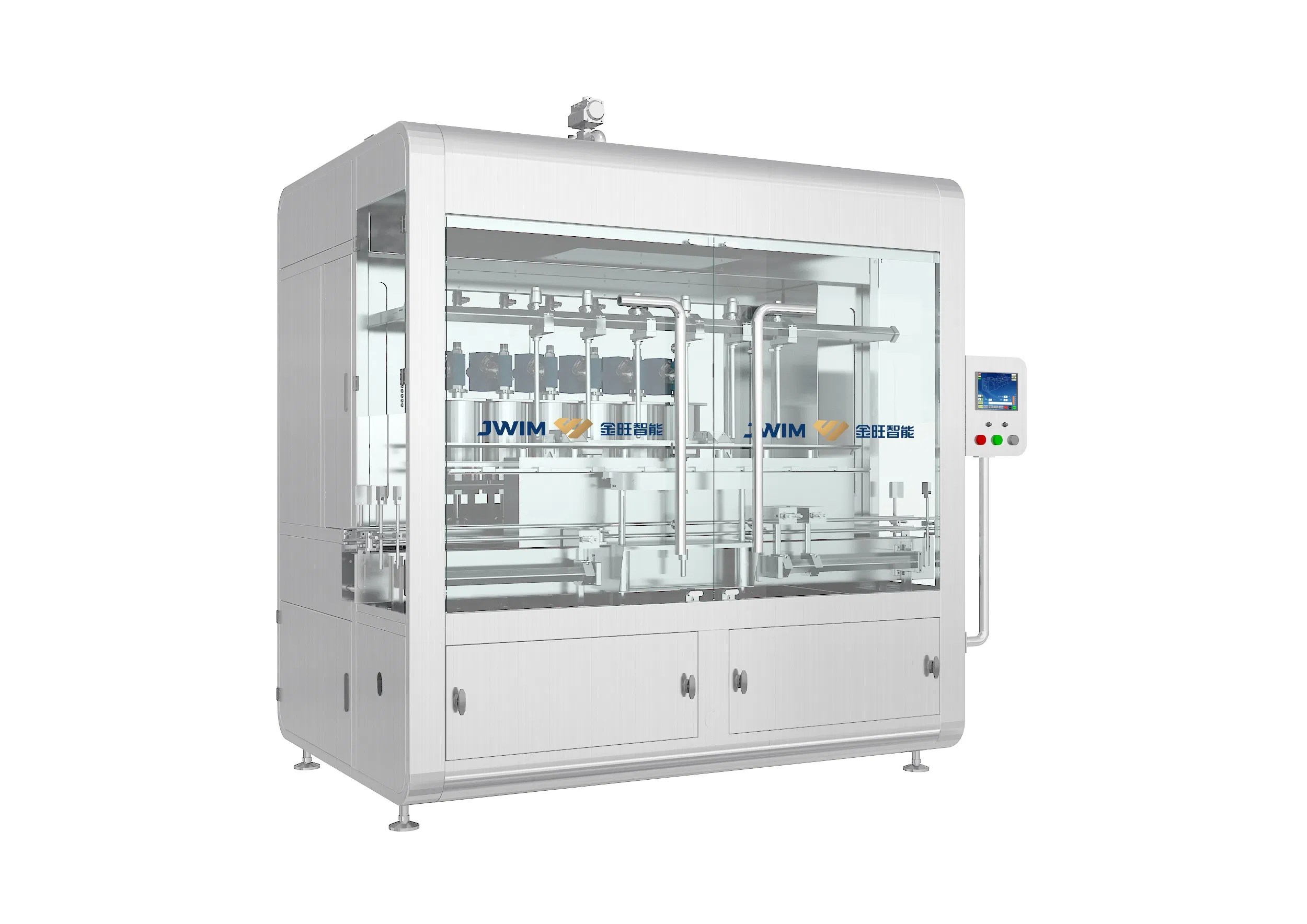 5L 600bph Automatic Volumetric Piston Pesticide High Viscosity Liquid Filling Machine