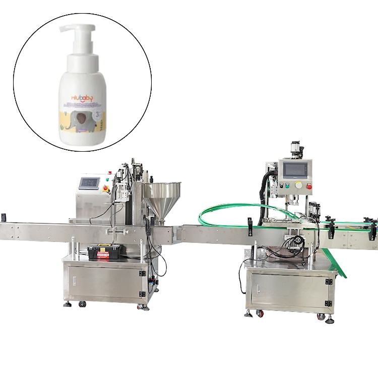 Automatic Shampoo Skincare Face Cream Foundation Ointment Wax Hair Care Liquid Semi-Automatic Filling and Capping Sealing Machine for Cosmetic Production Line