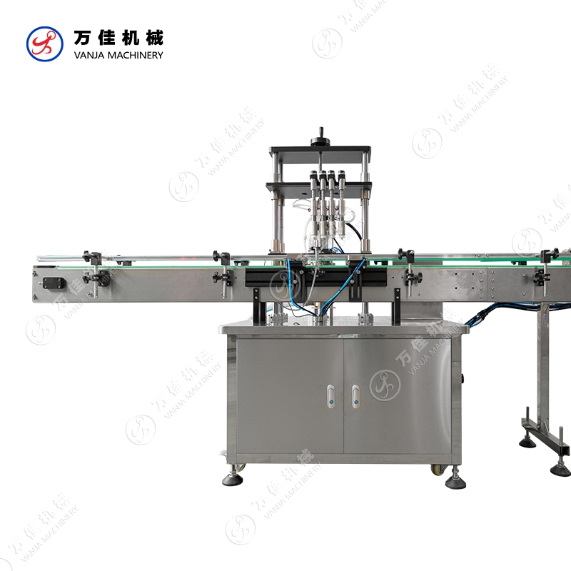 Multi-Head Peristaltic Diaphragm Pump Water Drinks Wine Liquid Essential Oil Juice Perfume Bottle Filling Machine with Conveyor