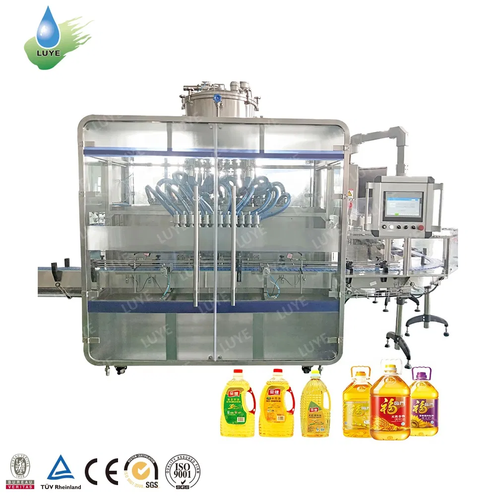 Auto 2, 4, 6 Heads Servo Motor Shampoo/Lotion Filling Machine and Sticky Liquid Filler in Daily Chemical Industry