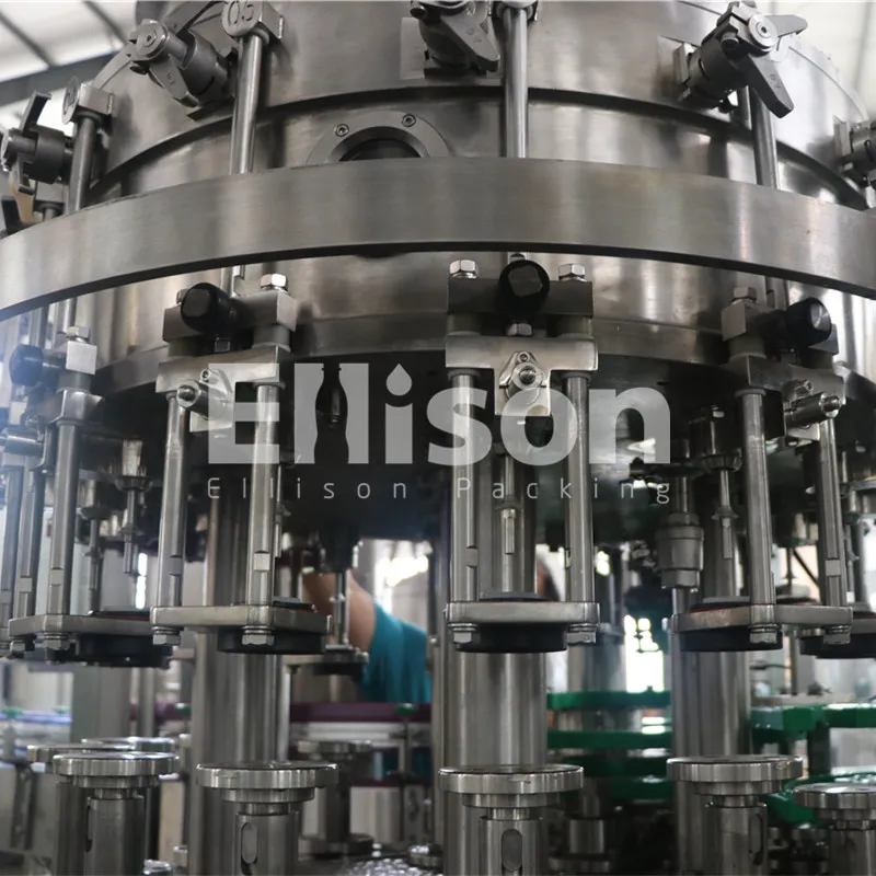 Turnkey Project Can Glass Plastic Bottle Carbonated Soft Drink Sparkling Water Filling Production Line/ Juice CSD Beverage Liquid Bottling Mixing Plant Machine