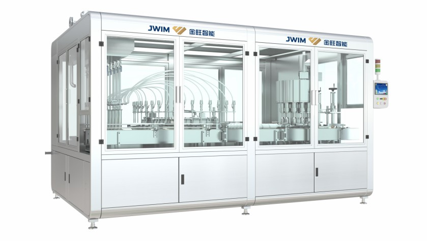 Piston-Type Capping and Filling Machine for 20ml-100ml High Viscosity Liquid Pesticides - 10, 000 Bottles Per Hour