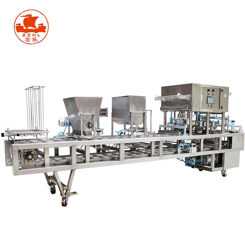 Automatic High Viscosity Liquid Yogurt Cup Filling Machine Coffee Water Cup Nitrogen Filling and Sealing Machine