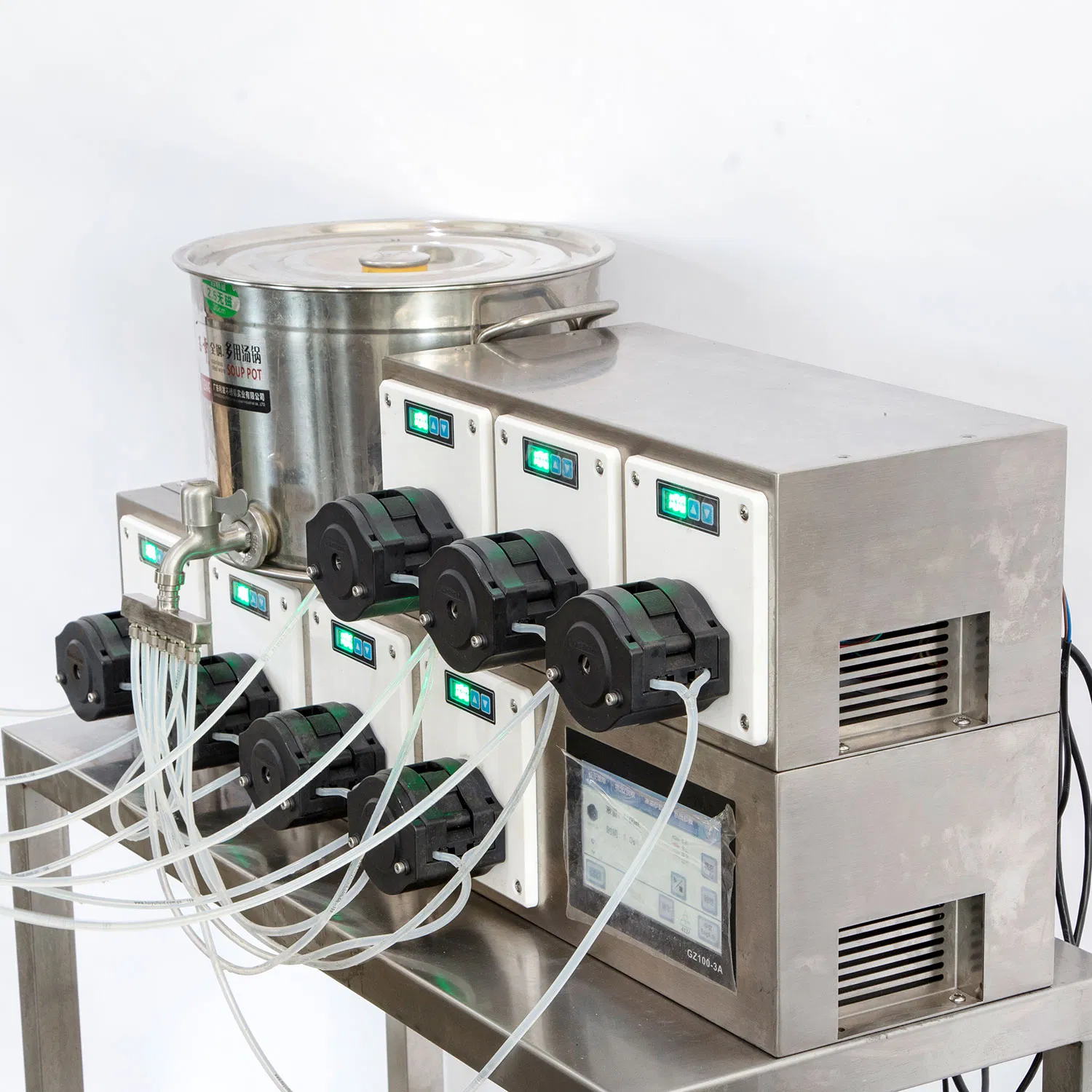 Latest Innovation Semi-Automatic Gelatin Capsule Filling Machine with Liquid Filler and Automatic Turntable Capsule Filling Machine