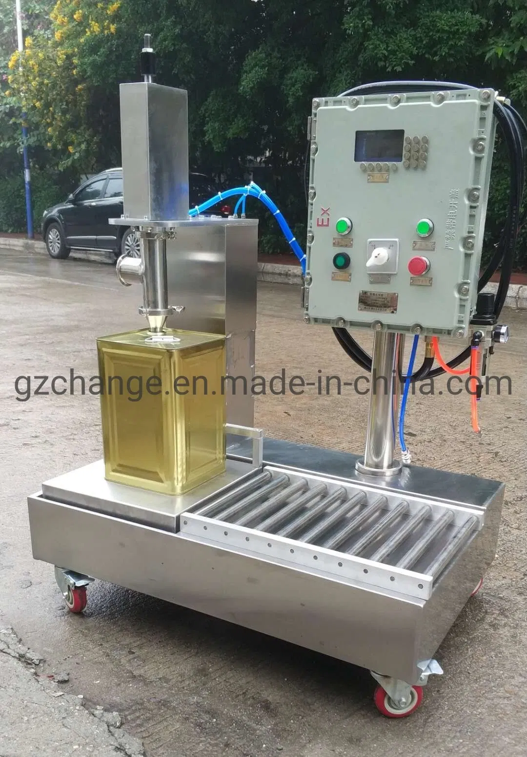 5-50L Explosion Proof Diesel Gasolinelubricating Oil Chemical Raw Materials Liquid Weighting Filling Machine