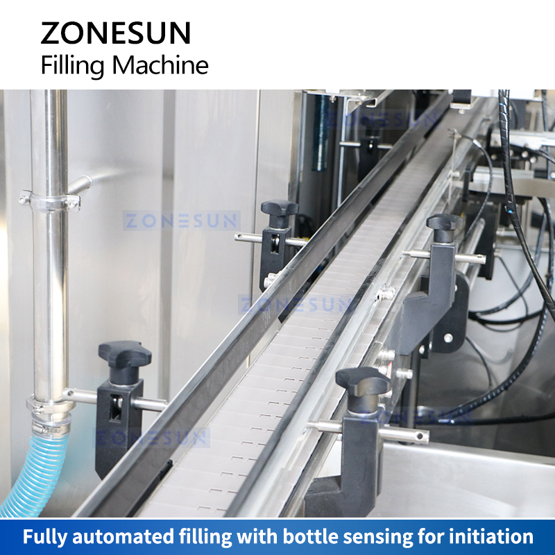Zonesun Zs-Ytex1 Automatic Explosion Proof Inflammable Liquid Gravity Filling Machine