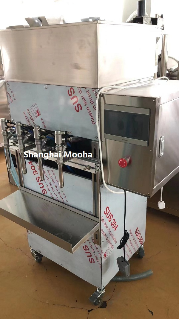Factory Low Price Semi Automatic Liquid Water Drinking Spice Oil Soy Sauce Milk Vinegar Jam Jelly Shampoo Cup Bottle Filling Packing Machine