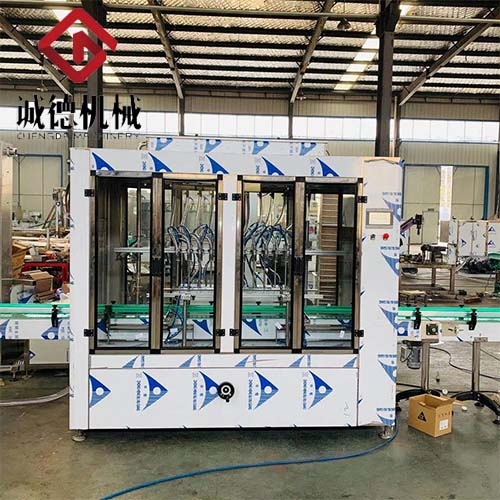 Automatic Viscous and Non Viscous Liquid Daily Chemical Sanitizer Gel Hand Washer Liquid Soap Packing Filling Machine Production Line