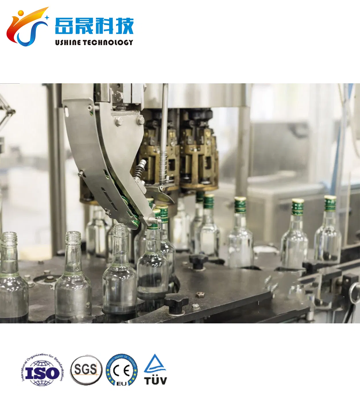 2/4/6/8 Heads Customized Automatic Bottle Liquid Filler Bottled Water Juice Wine Oil Tin Can Filling Machine