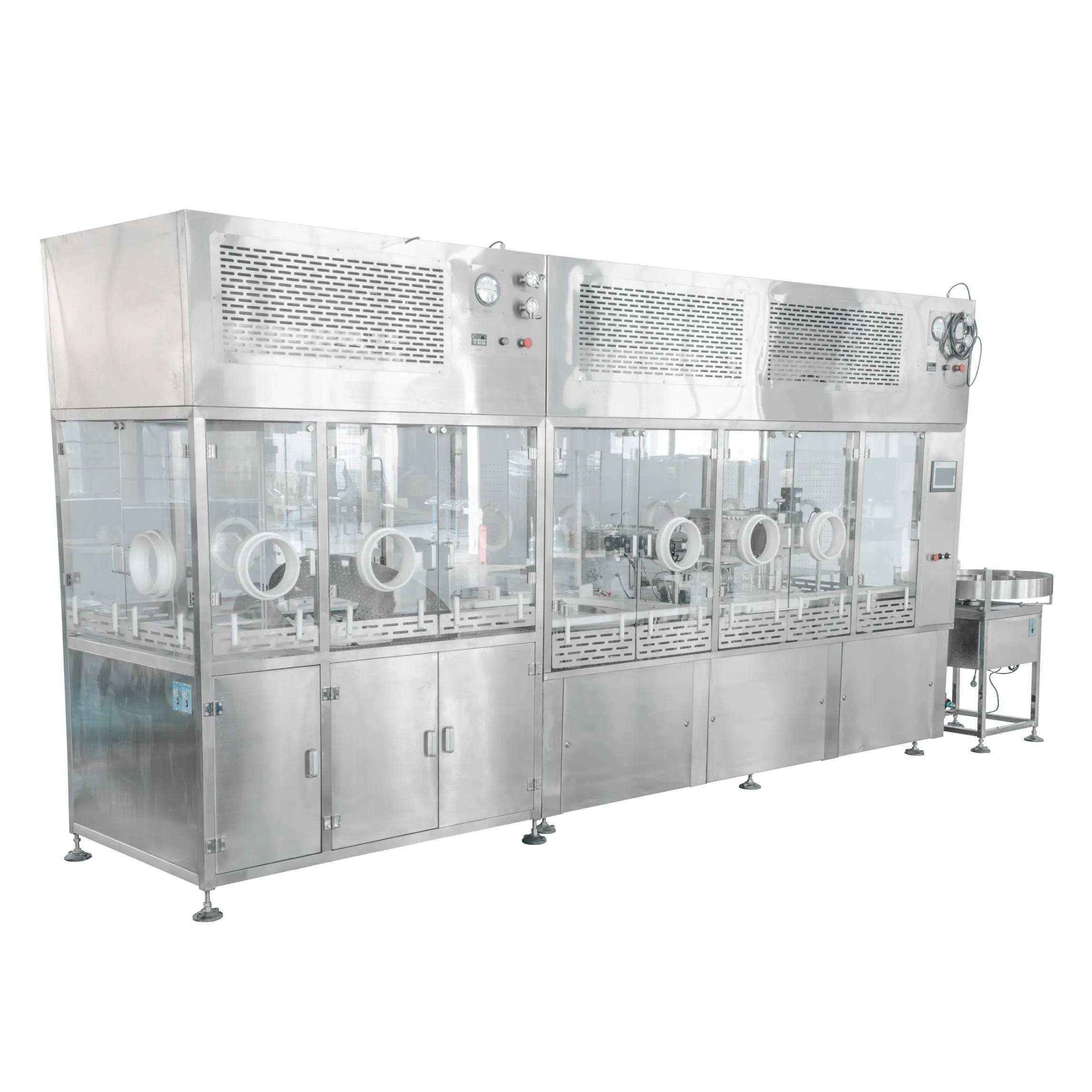 Automatic Pharmaceutical Aseptic Eye Drops Liquid Bottle Filling Sealing Line Machine