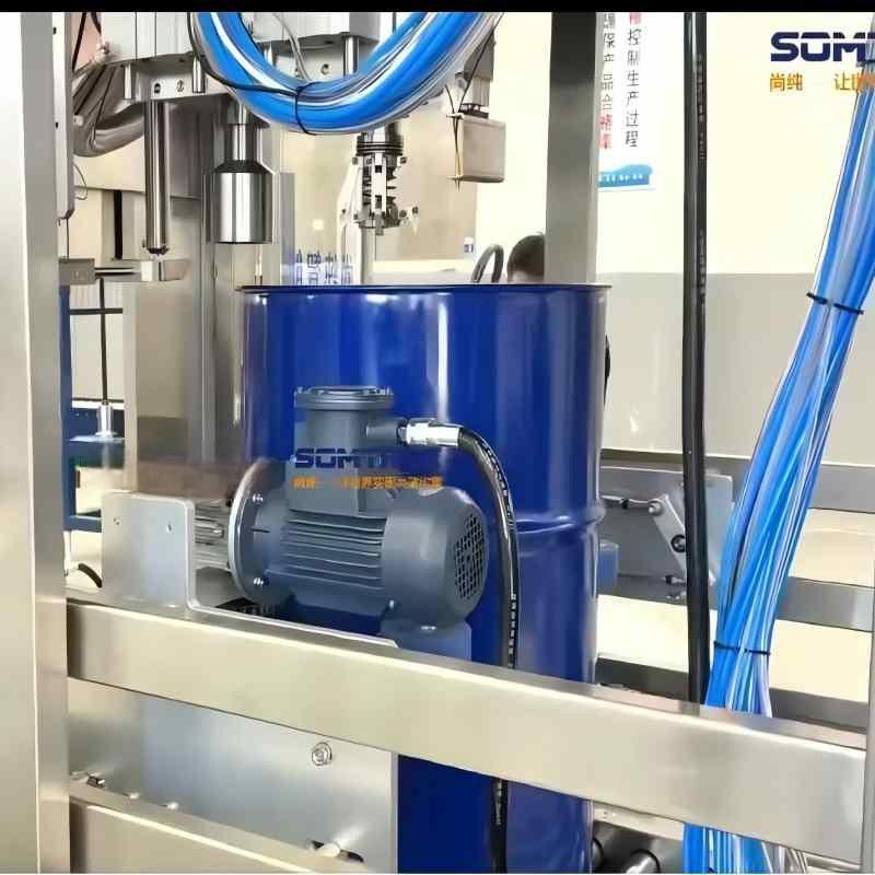 200L Visual Fully Automatic Nitrogen Weighing Liquid Filling Machine with Explosion-Proof Design for Safe Industrial Use