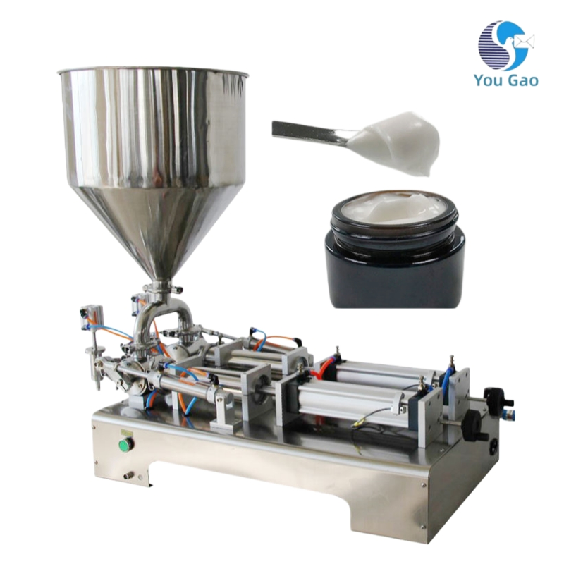 Manual Piston Type Filling Machine Suitable for Food Beverage Daily Chemical and Chemical Liquid
