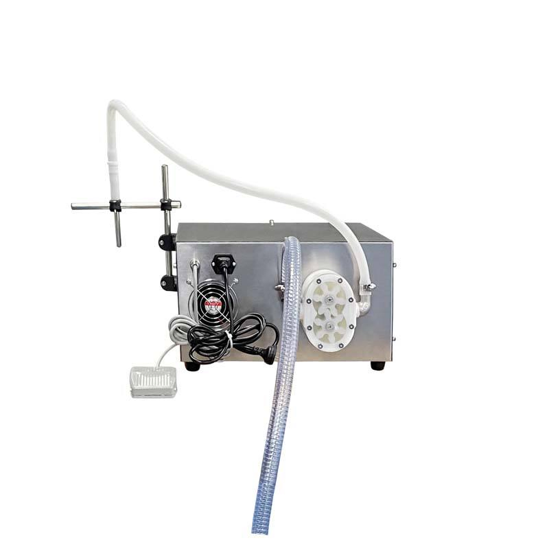 Santfine 10L Gear Pump Desktop Small Honey Jar Filling Machine for Bottles Single Head Thick Liquid Dispenser Equipment