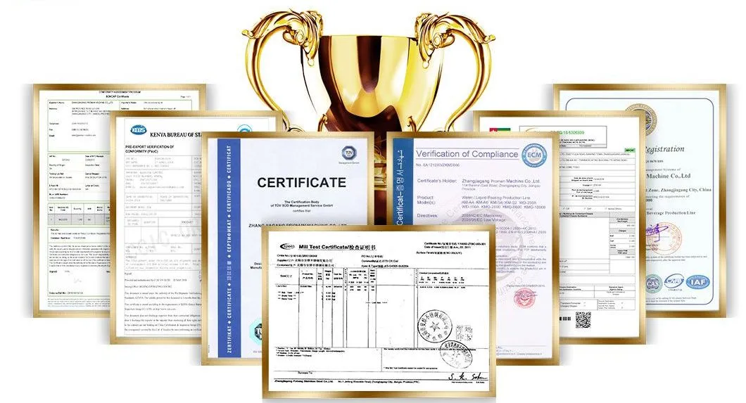 Certificates
