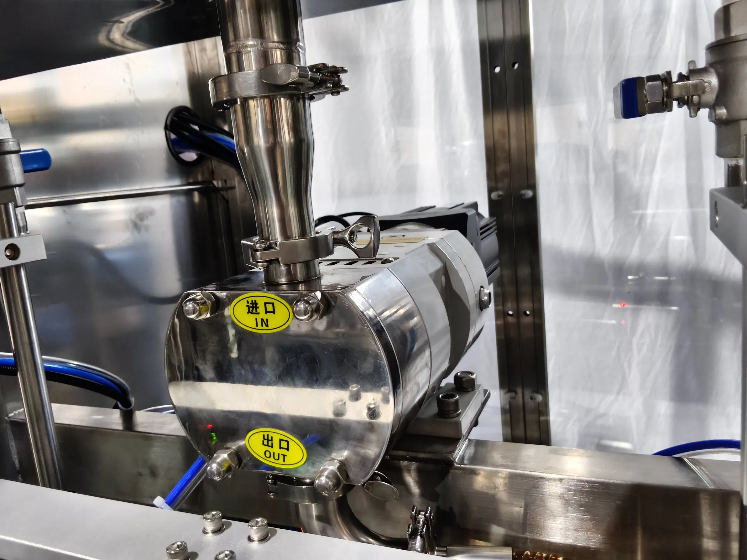 OEM Automatic Single Head Sauce Yogurt Honey Bottle Liquid Filling Machine