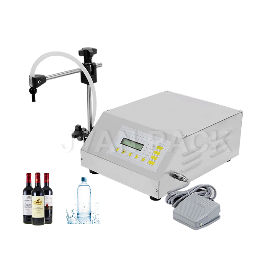 Gfk-160 Minisize 2-3500ml Single Head Filler Digital Control Pump Liquid Bottle Filling Machine for Juice