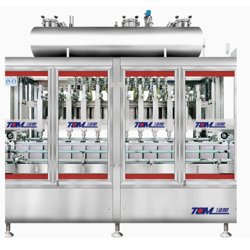 Anti-Corrosion Non-Metal High Speed Detergent Intelligent Capping Packing Liquid Filling Machine for Daily Chemical