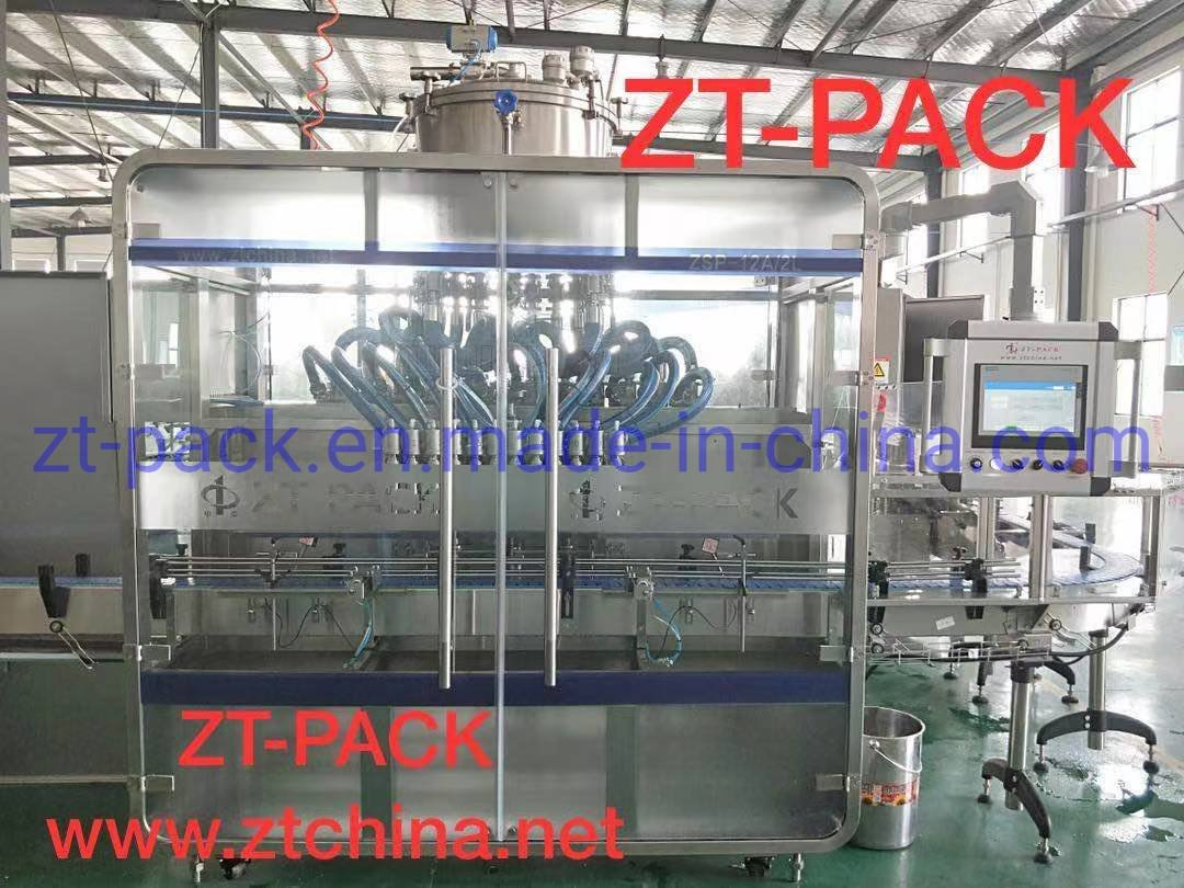 Automatic Liquid Filling Machine for Lubricant/Diesel Engine/Motor Car Oil with Bottling Production/Packing/Filler/Capper/Labeller/Carton Packaging