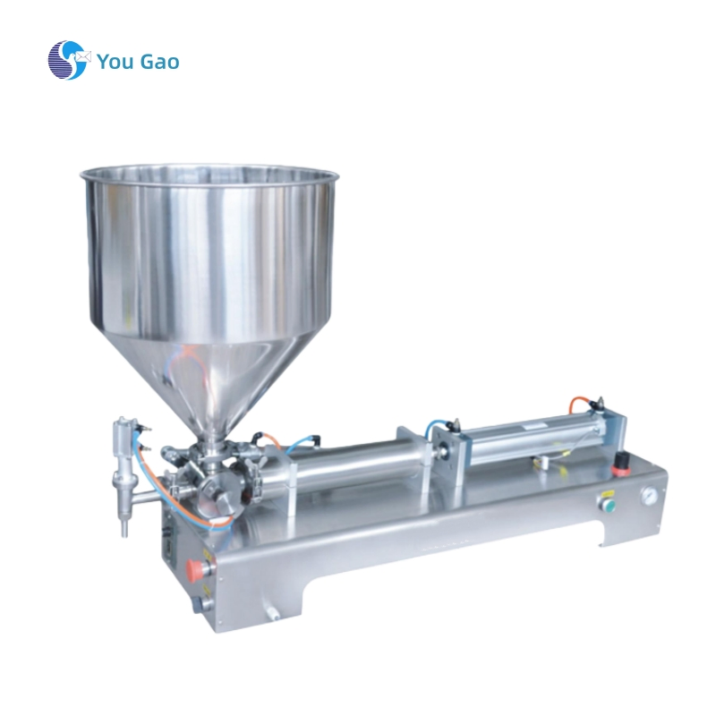 Food Grade Milk, Honey, and Other High Viscosity Liquid Paste Paste Filling Rotor Pump Filling Machine