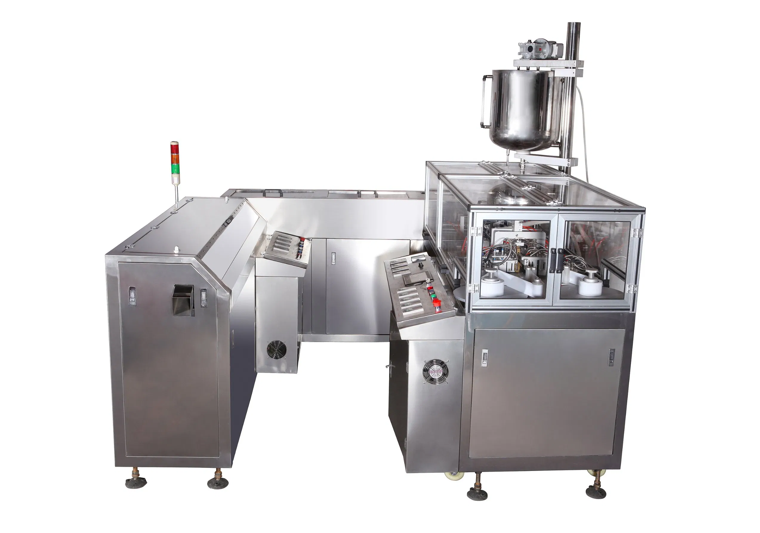Automatic Pharmaceutical Suppository Filling &amp; Sealing Production Line Suppository Liquid Filling Machine