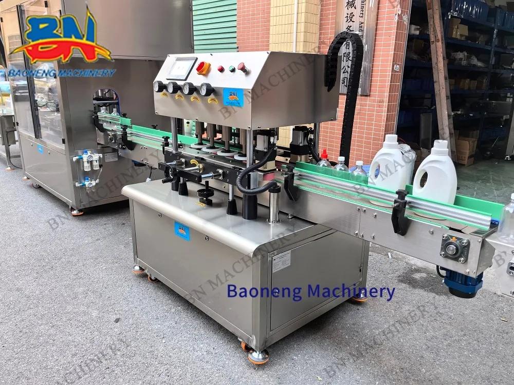 Filling machine details