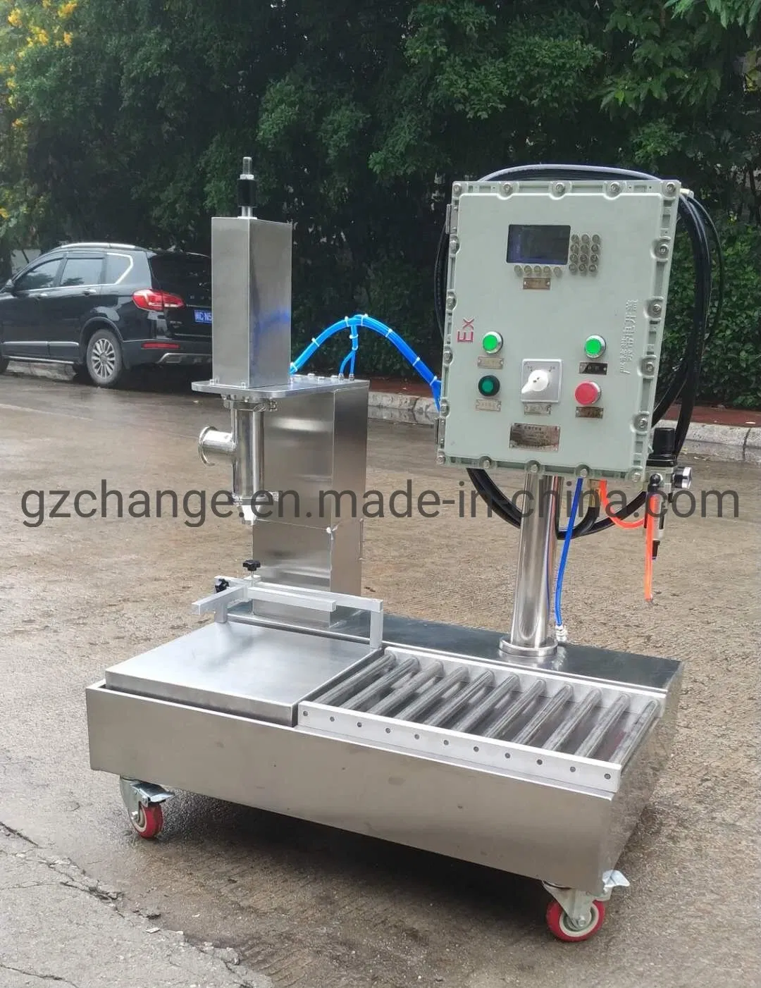 5-50L Explosion Proof Diesel Gasolinelubricating Oil Chemical Raw Materials Liquid Weighting Filling Machine