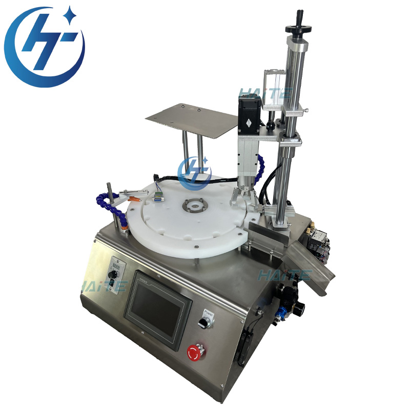 1 Head Glass Bottle Spirit Gravity Overflow Liquid Level Filling Capping Machine