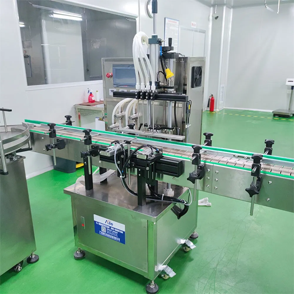 Dishwashing Cleaning Solution Detergent Liquid Filling Piston Linear Type Machine for Bottle