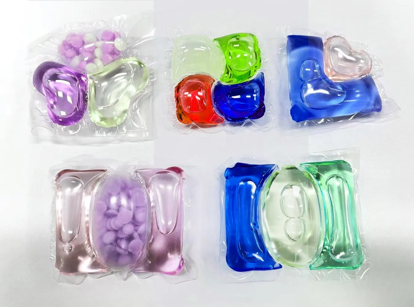 Lab Scale Laundry Pod Capsules Making Semi Automatic Liquid Detergent Filling Machine