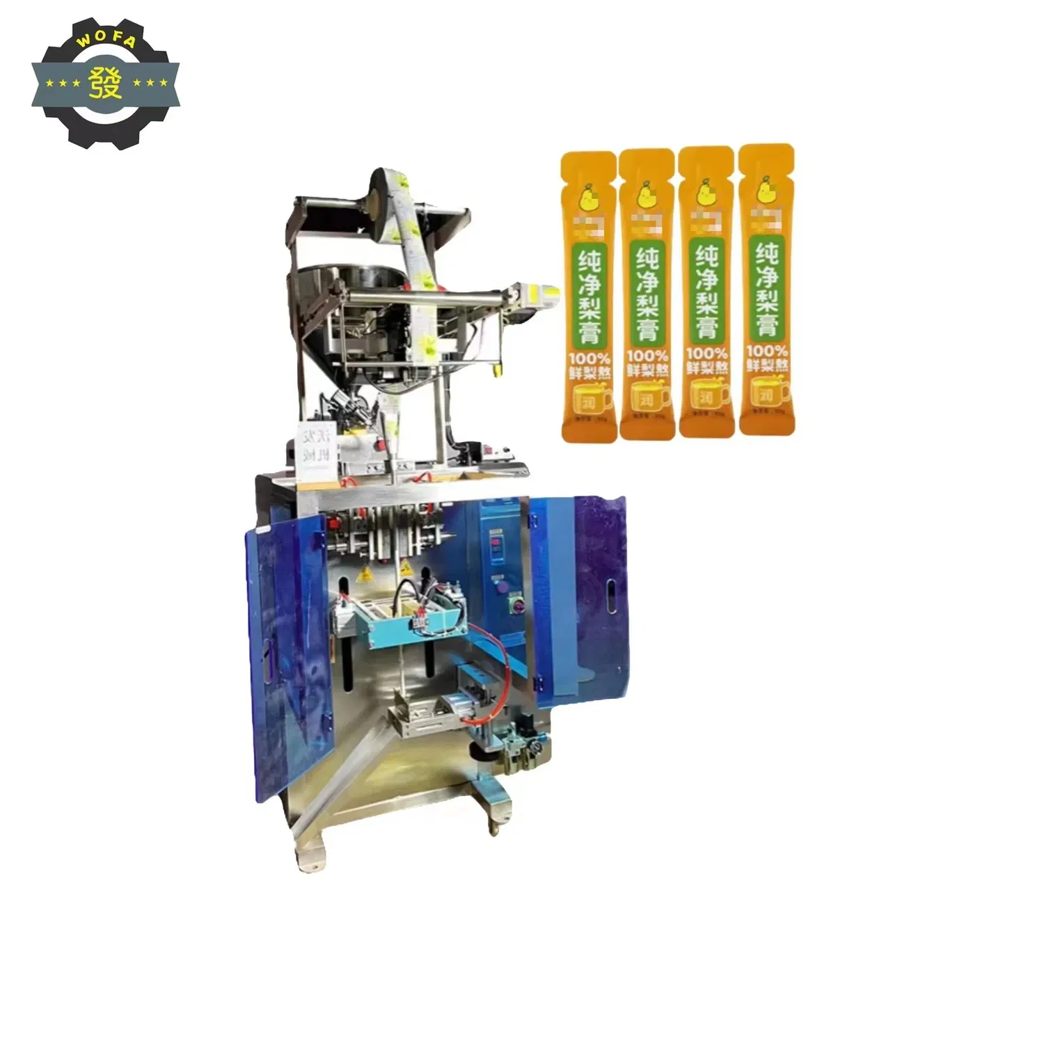 2025 Hot Sale Automatic Liquid in Plastic Bag Pouch Filling Packaging Machine Volumetric Packing and Sealing Machine for Paste