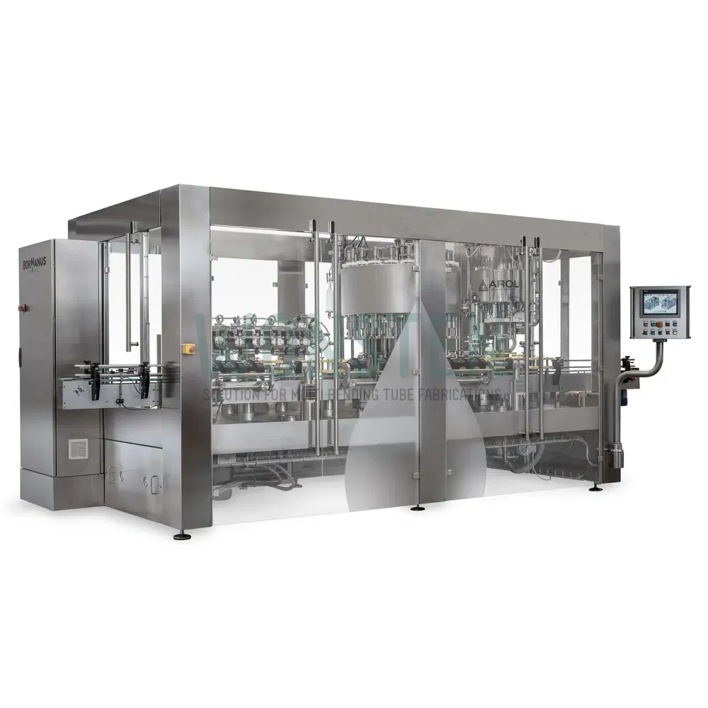 High Capacity Customized Automatic Mineral Water Beer Juice Liquid Milk Bottle Filling Carbonated Can Drink Filler Beverage Bottling Machine Made in China