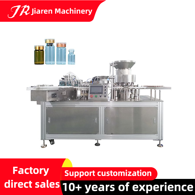 Fully Automatic Quantitative Multi-Head Liquid Vial Filling Machine