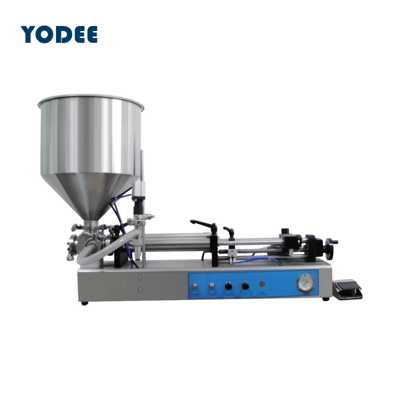Yodee Machinery Hot Sale Semi-Automatic High Viscosity Liquid Cream Filling Machine