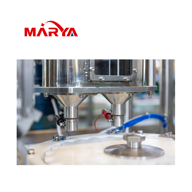 Marya Stable Performance Pharmaceutical Glass Vial Liquid Powder Filling Capping Sealing Production Line Automatic Vial Filling Machine Turnkey Plant