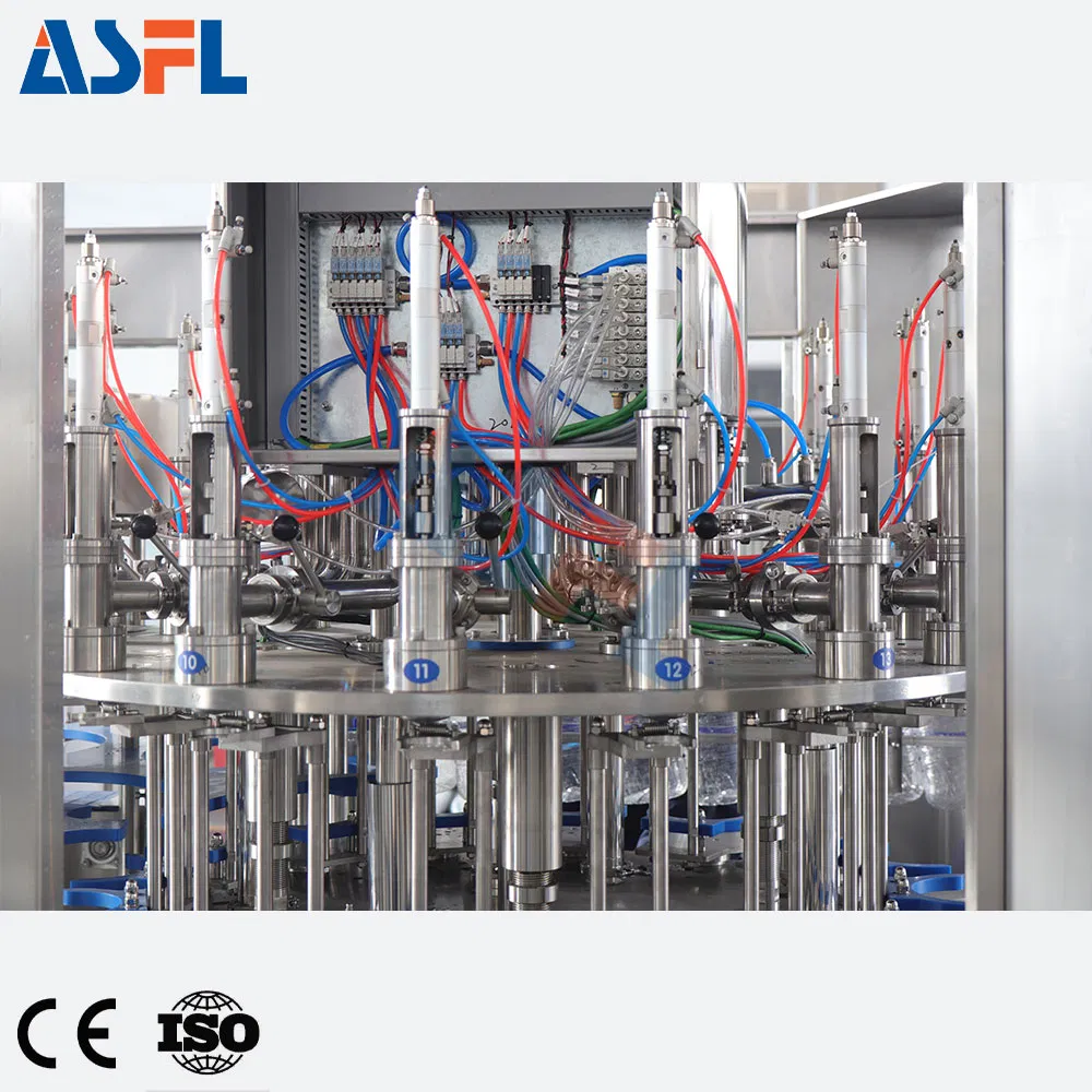 Non-Leakage 1000ml Piston Type Peanut Oil Filling Machine Liquid Filler Production Line with Vacuuming Device