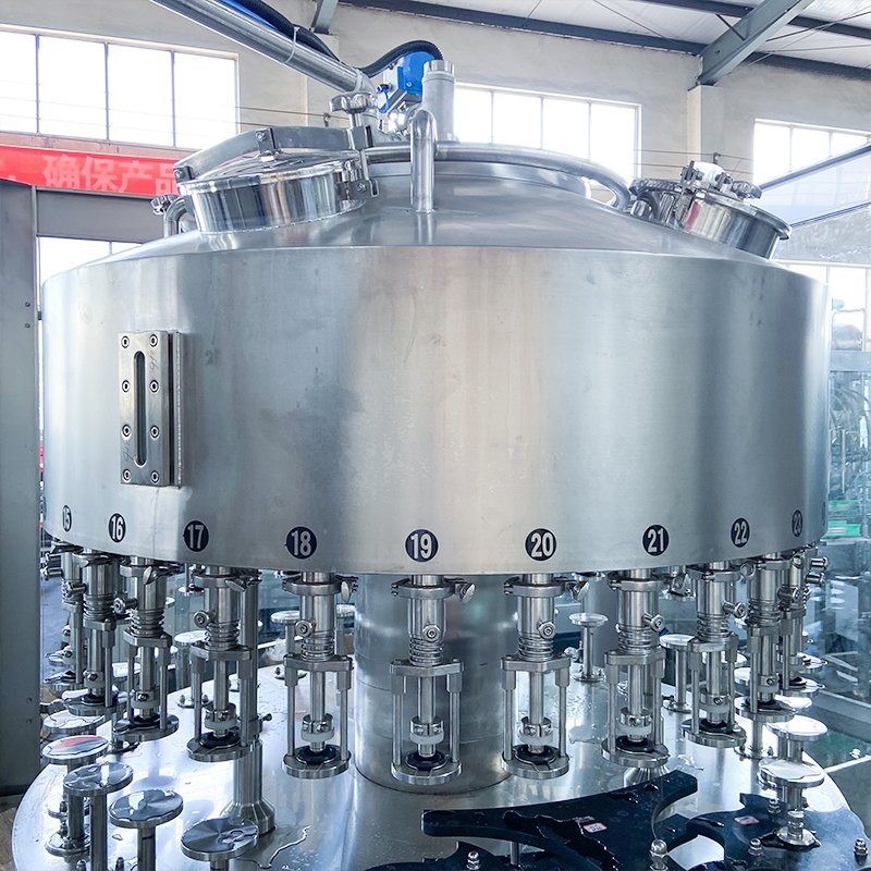 Liquid Automatic 12, 16, 18 Heads Whisky Spirit Wine Bottle Gravity Siphon Overflow Filling Machine with Feeding Pump