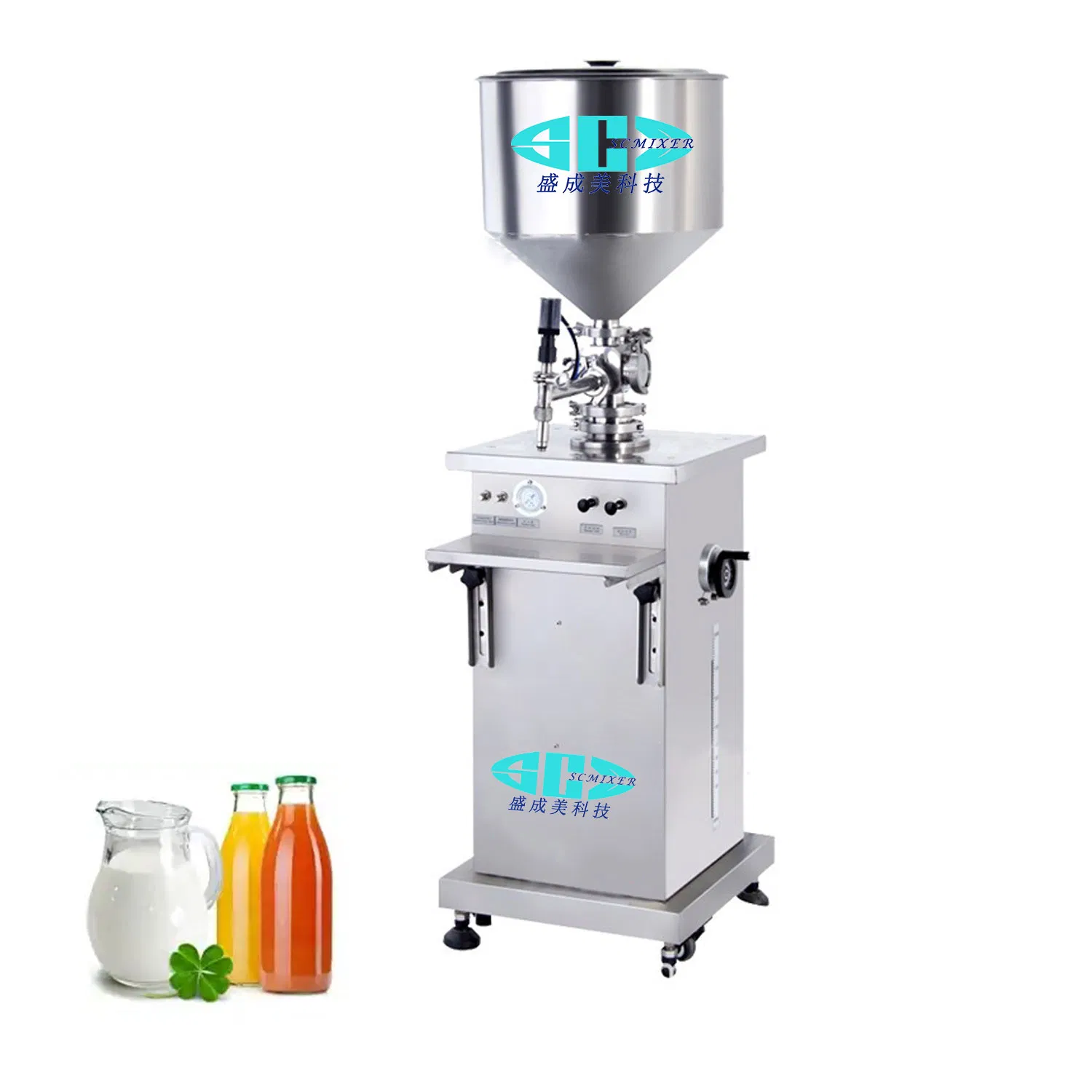 Semi-Automatic Filling Machine for Paste Cosmetic Cream Sauce Honey Liquid Oil with Certificate Semi Automatic Constant Temperaturepaste Filling Machine Vertica
