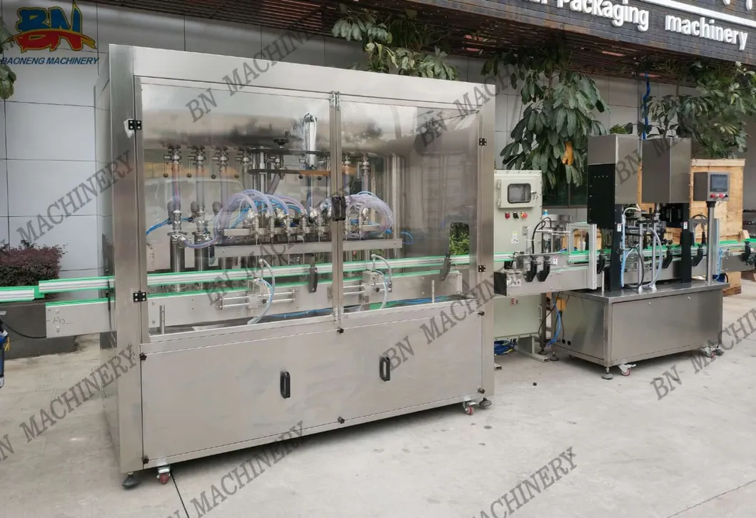 8-nozzle explosion-proof liquid bottle filling machine