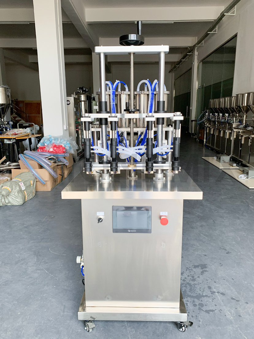 Hone Semi-Automatic Gravity Volumetric Vacuum Perfume Spray Filler Chemical Liquid Filling Machine