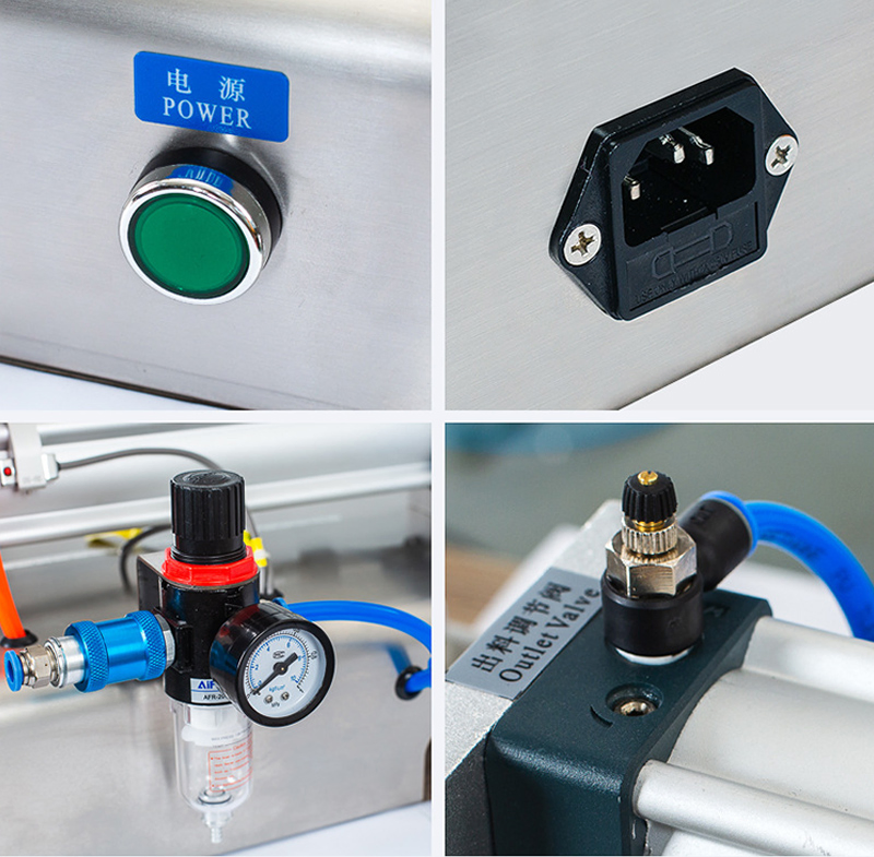 Cream Shampoo Beverage Liquid Quantitative Dispenser Semi-Automatic Small Single-Head Horizontal Pneumatic Paste Filling Machine