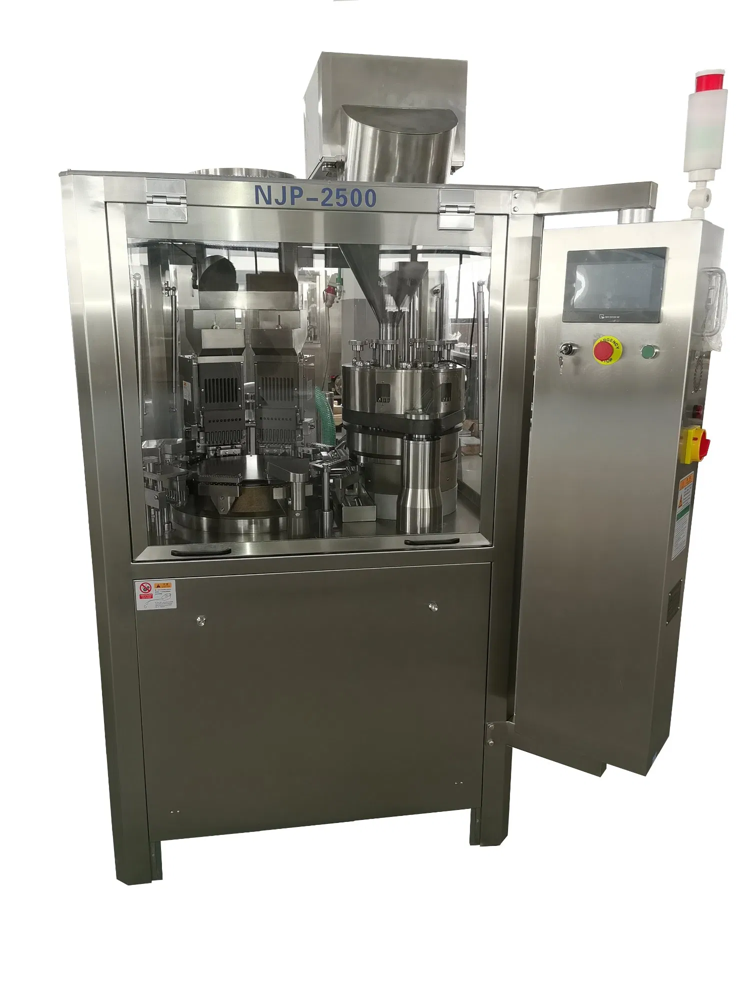 Njp-2500 High Precision Fully Automatic Powder Pellet Liquid Hard Gelatin Capsule Filling Machine Capsule Filler Capsule Maker