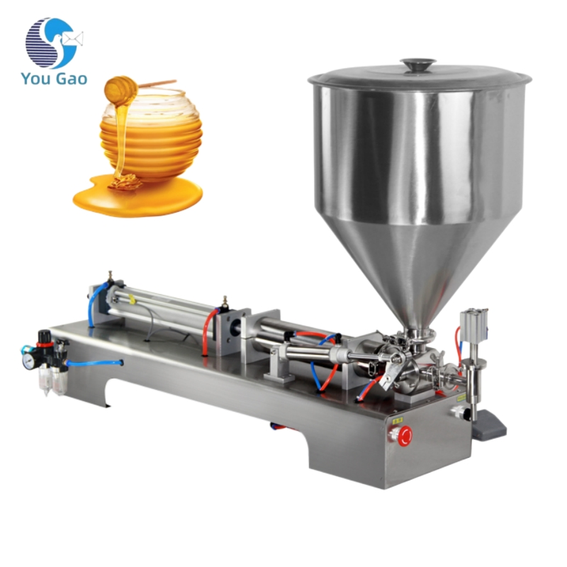 Manual Piston Type Filling Machine Suitable for Food Beverage Daily Chemical and Chemical Liquid