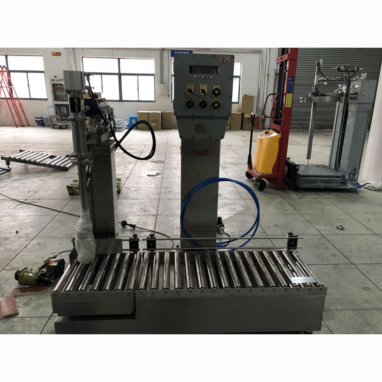 5 Gallon Pneumatic Solvent High Viscosity Filling Machine for Liquid