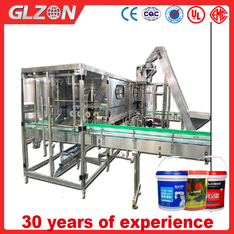 Liquid Soap Bottle Filling Machine Automatic Servo Piston Filling Machine Multi-Head Weighing Dishwashing Liquid Filling Machine for 5-30L