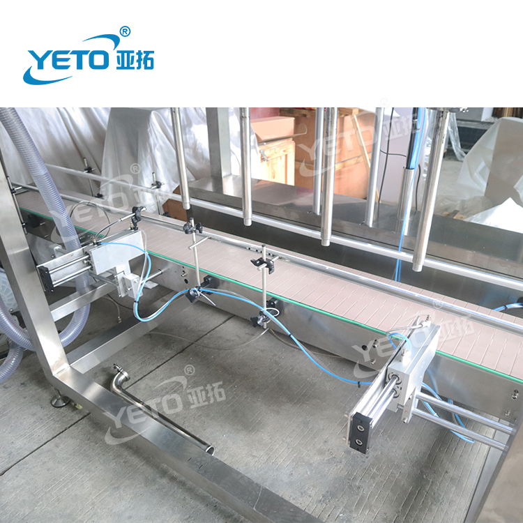 Big Volume Four Nozzles Automatic Gravity Self Flow Liquid Filling Machine for Chemical Liquid Detergent Oil Bucket Filler Equipment