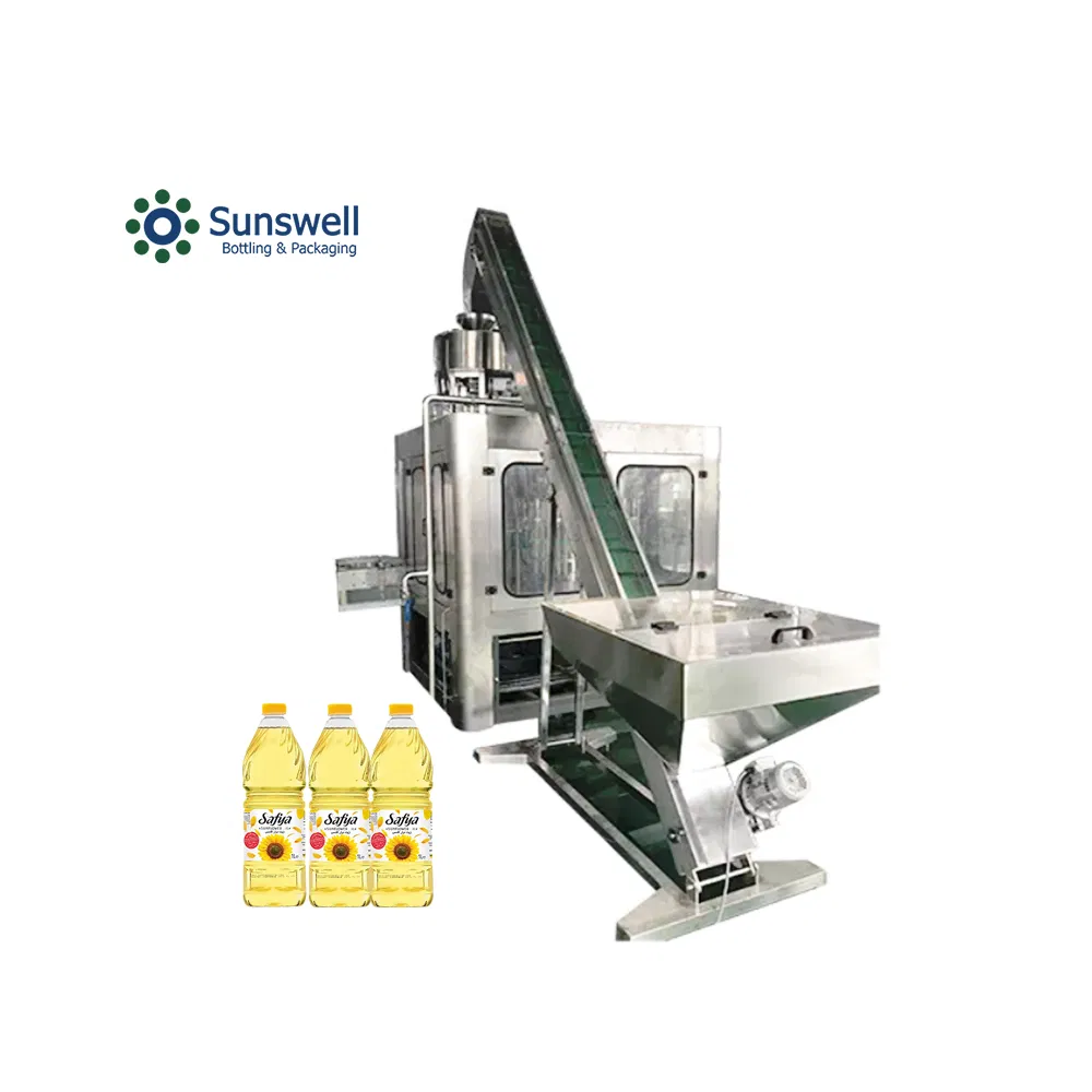 Customized Servo Motor Linear Type 1-5L Filling Capping Liquid Bottling Piston Labeling Machine Automatic Engine Edible/Olive Oil Filling Machine