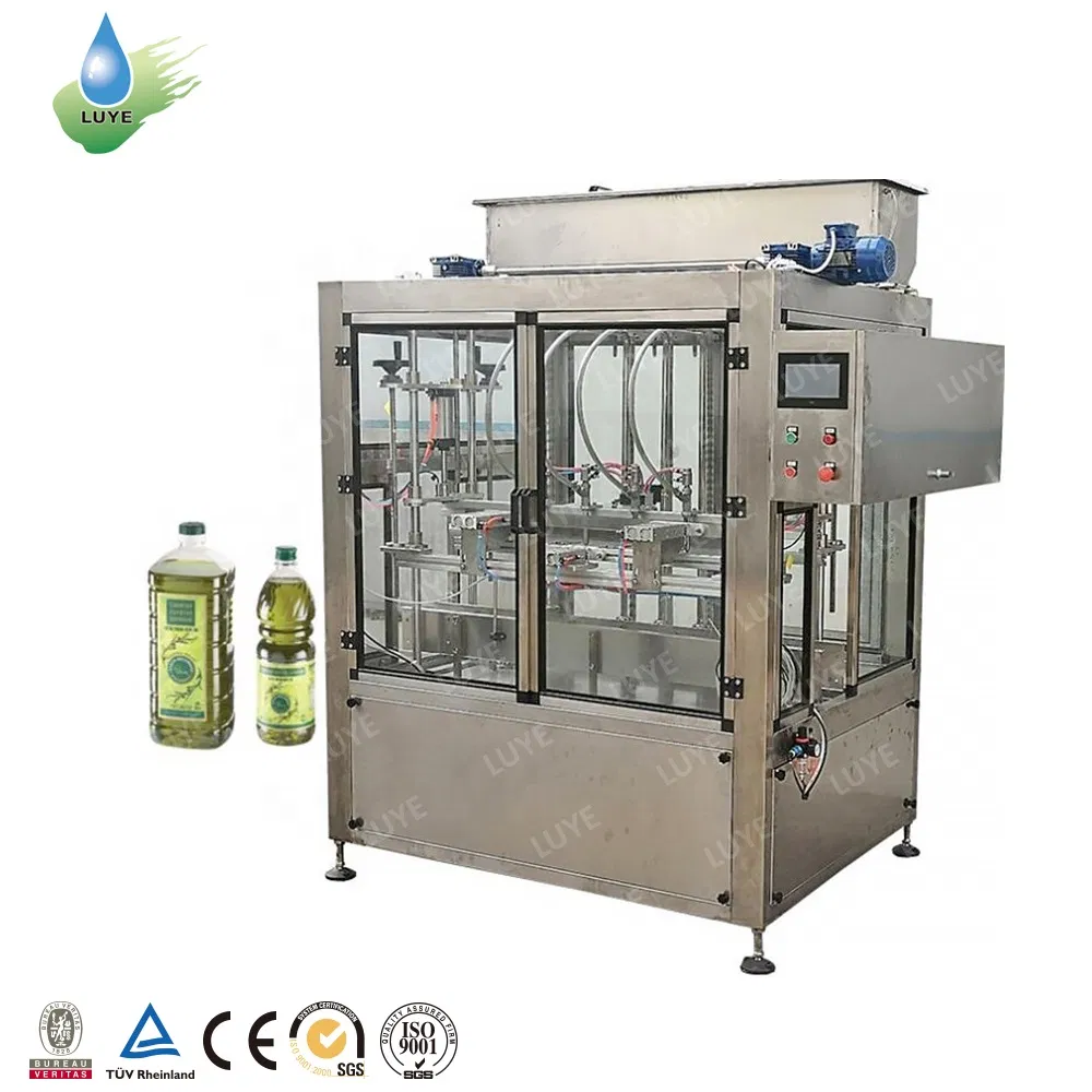 Auto 2, 4, 6 Heads Servo Motor Shampoo/Lotion Filling Machine and Sticky Liquid Filler in Daily Chemical Industry