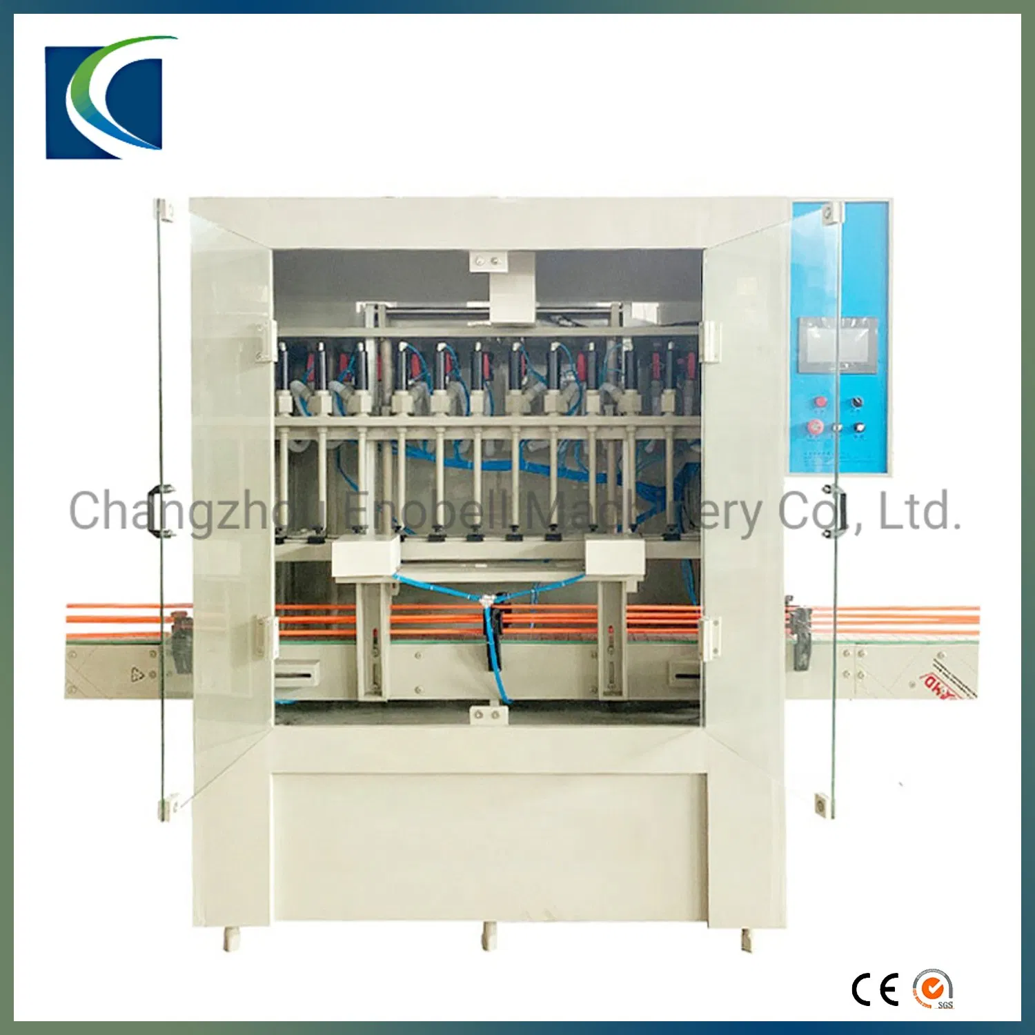 Automatic Anti-Corrosive PP Piston Bottle Liquid Water Beverage Bottling Packing Filling Machine