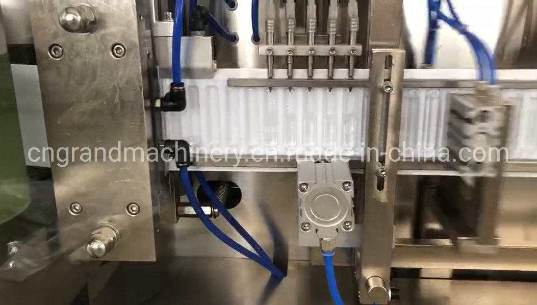 Ggs-118 P5 Automatic Mono Dose Plastic Bottle Forming Filling Machine High Viscosity Cream Oil Liquid Filling Sealing Machine
